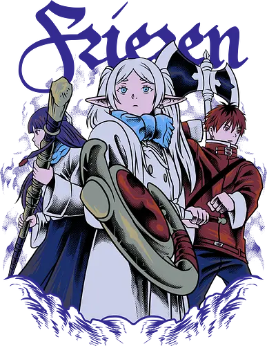 wizard team  - wizard, witch, magician, stark, fern, frieren, fairy, adventure, anime, manga, streetwear