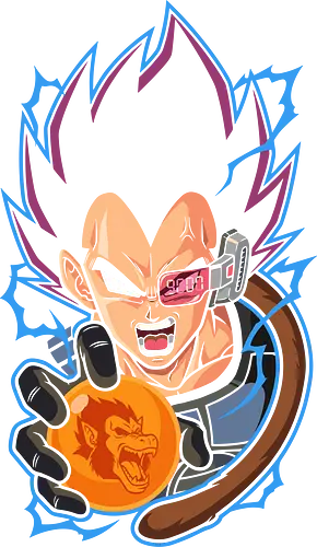 Vegeta Scouter and Dragon 