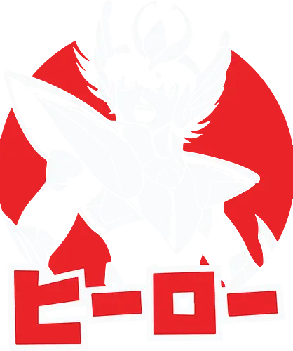 Ritter mit Geflügelter Rüstung - Seiya Pegasus Shirt, Saint Seiya Ritter des Zodiak, Anime Kleidung, Pegasus Rüstung, ヒーロー Hero, Otaku Kultur, japanischer Streetwear, 90er Anime, Nerd Shirt, Geek Geschenk, rotes japanisches Poster, Shonen Jump, Anime Nostalgie, japanischer Druck, Ritter der Athena Shirt