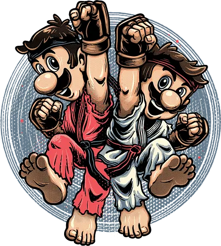 Mushroom Kingdom Martial Arts - Gaming, video game, retro gamer, movie, adventure, animation, animated, martial arts