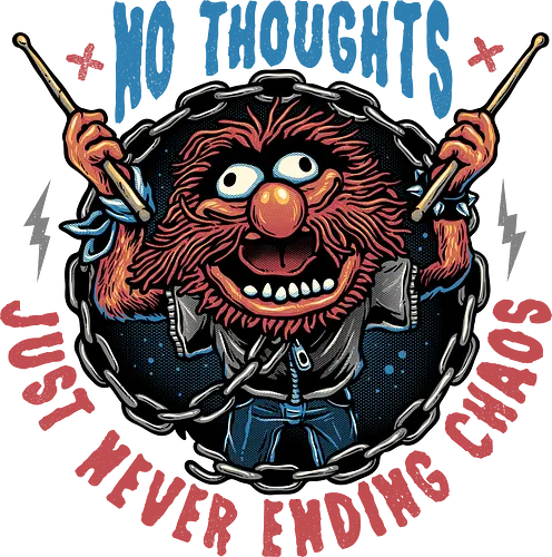 No Thoughts Just Never Ending Chaos - Musical, characters, comedy, puppet, TV show