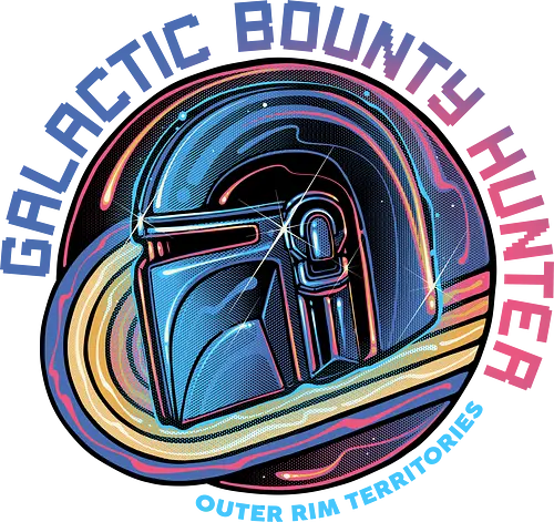 Galactic Bounty Hunter - Movie, film, galaxy, galactic, space, droids, heroes, character, fictional