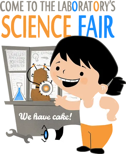 Aperture Science Fair - Gateway, aperature, Glados, Portal Gun, Science Fair