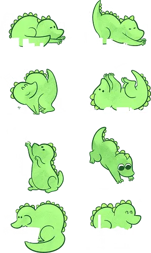 Gaaawwwzillaaawww - Kaiju, kawaii, monster