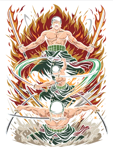 Santoryu Fury: The Three-Sword Master