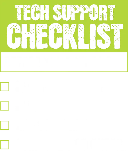 Tech Support Checkliste Lustiger IT Support Admin - Tech Support, IT Support, IT Support Shirt, Helpdesk, Systemadministrator, Sysadmin, Netzwerkadministrator, Computer Techniker, IT Humor, lustiges IT Shirt, IT Geschenk, Informatik, Programmierer, Softwareentwickler, Entwickler Geschenk, Nerd Shirt, Geek Geschenk, Computer Humor, Technik Humor, IT Abteilung, IT Spezialist, IT Manager, Server Administrator, Netzwerk Technik, Computer Nerd, Coding Shirt, Büro Humor, Arbeit Humor, Support Team, Tech Geek, IT Mitarbeiter, Administrator Geschenk, Rechenzentrum, IT Beruf, Computer Fan, IT Kollege, Software Engineer, IT Checkliste, lustiger Spruch, Technik Geschenk, Helpdesk Mitarbeiter, IT Arbeitsplatz, Troubleshooting, Computer Support, IT Profi, Geek Mode, Tech Lover, IT Geschenkidee, Computer Administrator.