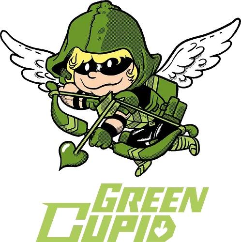 Green Cupid - Comic, Movie, Love, Cupid