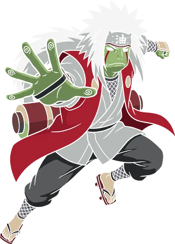 Legendary Toad Sage: Sage Mode Strike - Jiraiya shirt, Toad Sage graphic, Sage Mode apparel, Legendary Sannin merch, anime ninja streetwear, classic shonen tee, minimalist anime clothing, otaku graphic tee, Jiraiya battle stance, Mount Myoboku design