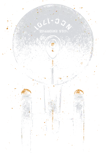 Boldly Go Starship - starship, trekkie, trekker, spacecraft, love, boldly go, dark, sketch, splatter, above, sci fi, xmorfina