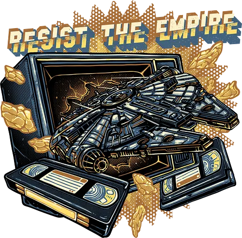 Resist the Empire - Movie, film, galaxy, galactic, sci-fi, science fiction
