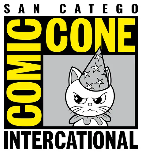 Comic Cone - Comic Con, Cat, Cats