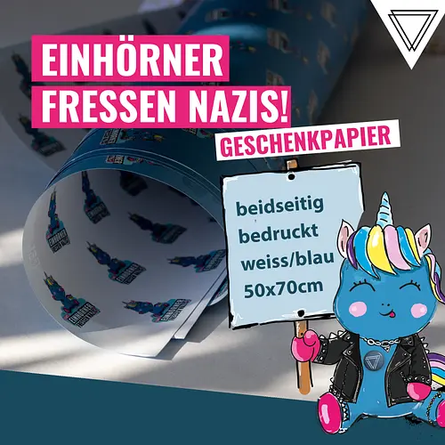 VVP - Einhorn Geschenkpapier