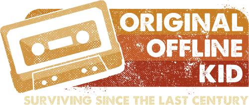 Original Offline Kid - koalatees, koala, koalastudio, too old, cassette, millennial, offline, retro, vintage, nostalgia, 90s, rewind, funny
