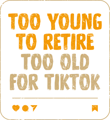 Too Old For TikTok - koalatees, koala, koalastudio, millennial, funny, sarcasm, aging, relatable, nostalgic, adulting, humor, 90s