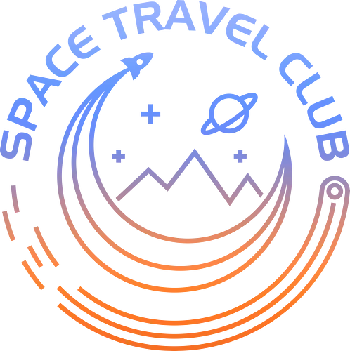 Space Travel Club - outdoors, abstract, adventure, colorful, earth, geometric, globe, landscape, minimal, minimalism, mountain, mountains, nature, simple, travel