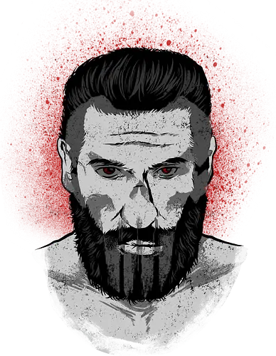 face of revenge - superhero, antihero, Superhero, skull, justice, revenge, portrait