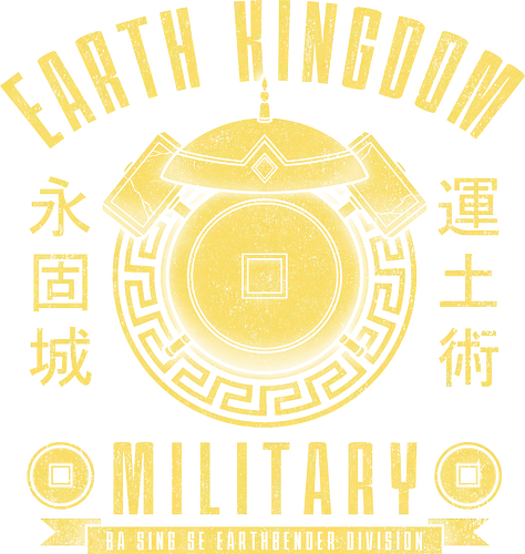 Erdkönigreich - Die Macht von Ba Sing Se - Avatar T-Shirt, Erdkönigreich, Ba Sing Se, teetan, Geek-Kultur, Herr der Elemente, Erdbändiger, Nerd-Mode, Avatar-Fans, Geek-T-Shirt, Themen-Event, Resilienz und Balance, Avatar-Legacy, Popkultur, Geek-Geschenk