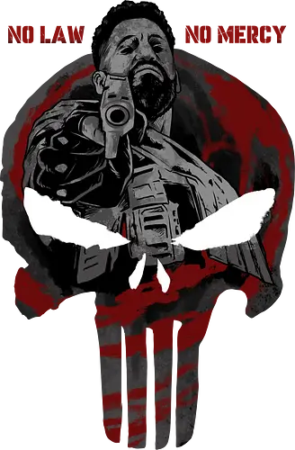 skull of terror  - Superhero, skull, judgement, justice, antihero, no mercy, hitman, assassin