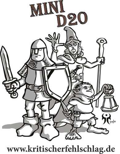 Mini D20 Sternenfall