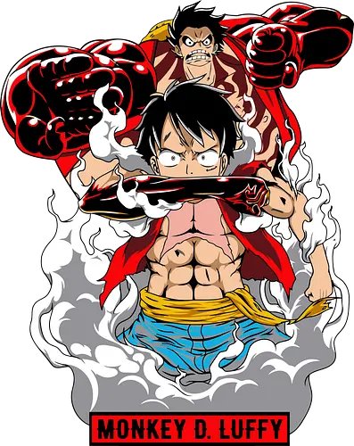 Pirate King Power - gear fourth, Pirate, anime power, pirate king, haki, shonen anime, gear 4