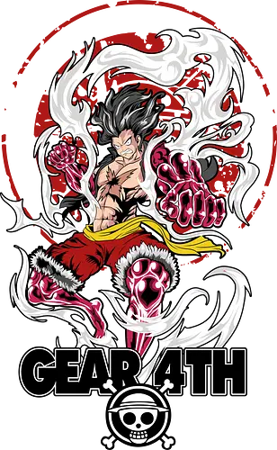 Gear Fourth - snake man, luffy gear 4, Pirate, anime transformation, haki power, Pirate, anime battle, pirate king