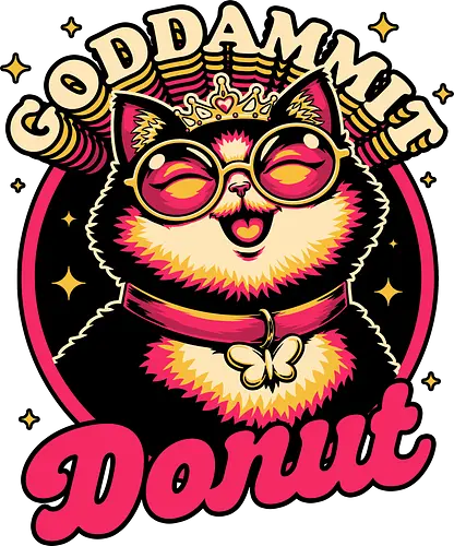 Dungeon Cat Princess Quote - Dungeon, Dungeon Master, Princess, Rpg, Role-play, Role-playing, Roleplay Game, Science Fiction, Scifi, Science Fantasy, Pet, Cat, Nerd, Geek, Book, Books, Bookworm, Tabletop, Isekai, Adventure, Fantasy, Post-apocalyptic, Post Apocalyptic, Apocalypse, Fun, Funny, quote, curse