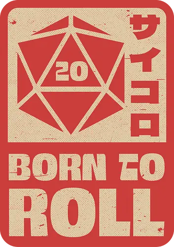 RPG Japanese Sign - Rpg, Role-play, Role-playing, Roleplay Game, Role-playing Game, Critical Role, Roleplay, Dungeon, Dungeon Master, Dice, Quest, Pen and Paper, D20, Fantasy, Adventure, Dragons, Dragon, Vintage, Retro Vintage, Retro, Sign, Lets Roll, Roll, Japan, Japanese, Japanese Art, Asian