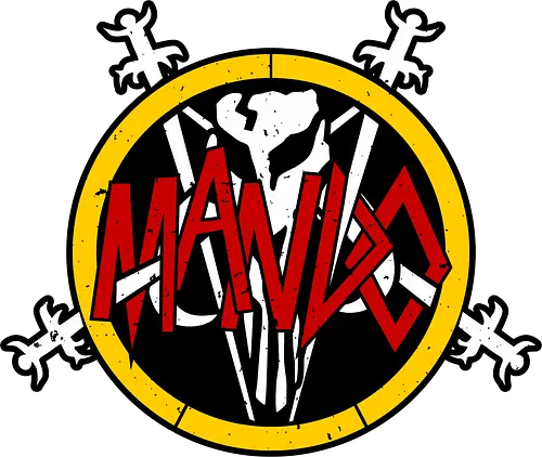 the beroya skull - mando, mandolorian, grogu, series, bandlogo, parody, comedy, skull, beroya, bounty hunter, bone and skull