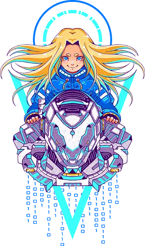 PRAGMATA - pragmata, gamer, gamin, diana, hugh