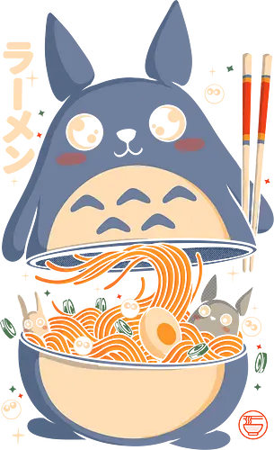 My Neighbor Ramen - anime, ramen, kawaii, japan, japanese, cute, cozy, otaku, geek, fantasy, noodles, food, nostalgic, magical, spirit, cartoon, retro, aesthetic, wholesome, chibi