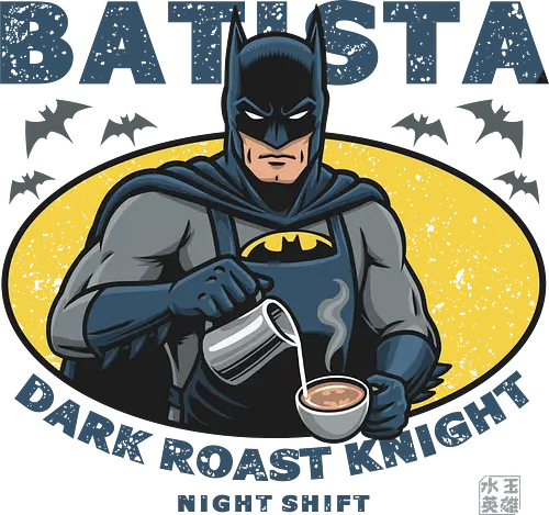 Batista lustige Barista-Parodie - funny, barista, coffe, caffeine, addict, lover, mashup, parody