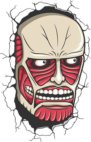 Kolossaler Titan - Die Mauer ist Gefallen - kolossaler titan shirt, Attack, shingeki no kyojin, anime titan, aufklärungstrupp, mauer maria, eren jaeger, anime t-shirt, geek kleidung, otaku kultur, anime fan, bedrucktes shirt, titan anime, geek stil