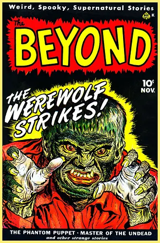 Vintage 1950er Werwolf Horror Comic - vintage horror comic shirt, werewolf retro tee, 1950s horror apparel, golden age horror shirt, spooky comic cover tee, vintage monster shirt, retro werewolf apparel, pre-code horror tee, classic horror art shirt, pulp fiction horror clothing, vintage scary art tee, retro monster shirt, halloween vintage apparel, old school horror tee, classic werewolf art shirt