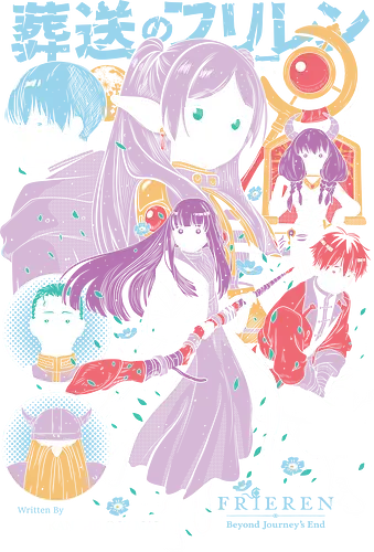 Heroes Beyond Journey - frieren, fern, stark, fantasy anime, elf mage, adventure anime, anime party, magical journey