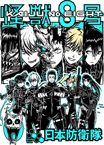 Kaiju No 8 – Defense Force - kaiju no 8, defense force, kafka hibino, anime squad, kaiju battle, monster anime, anime action, military anime