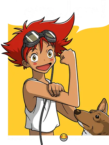 Radical Edward - Cowboy auf Höchster Frequenz! - Cowboy, Radical Edward, Klassischer Anime, Geek T-Shirt, Anime Hacker