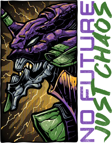 No Future Just Chaos - Anime, Japanese, sci-fi, science fiction, giant, mecha, aliens, machine, animation