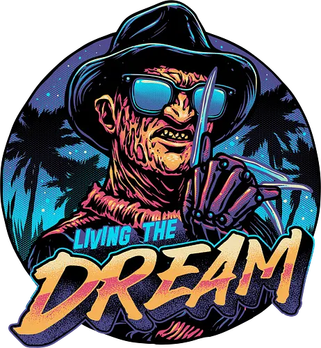 Living the Dream - Horror, movie, film, classic horror, villain, horror movies, dream