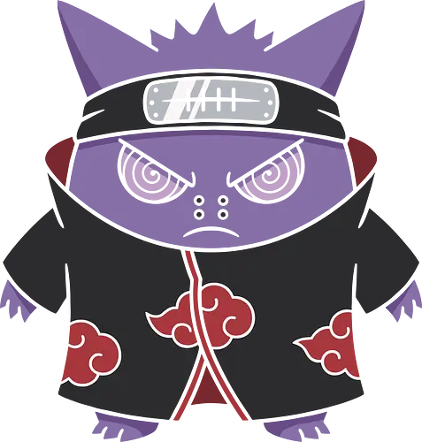 Rogue Ghost Crossove - anime crossover shirt, Akatsuki ghost graphic, rogue ninja apparel, Rinnegan eyes tee, shonen villain streetwear, funny gaming mashup, purple phantom merch, otaku pop culture clothing, red cloud cloak design, nostalgic anime tee