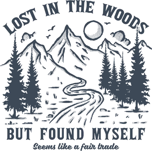 A Fair Trade v.2 - nature, hiking, camp, pun, optimistic, camping, hike, adventure, mountains, landscape