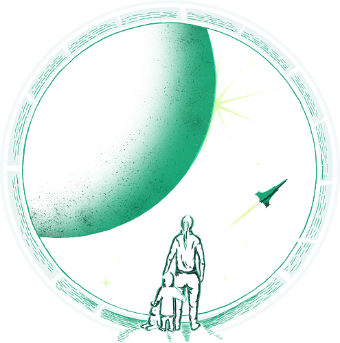 A New Dawn - science fiction, astronaut, child, future, galaxy, girl, odyssey, outer worlds, planets, rocket, sci fi, space, spaceship, stars, outer