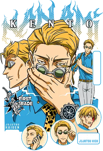 Nanami Kento JJK First Grade Cool - nanami kento, Jujutsu, first grade sorcerer, cool anime character, anime adult fan, manga aesthetic, jjk birthday, professional sorcerer