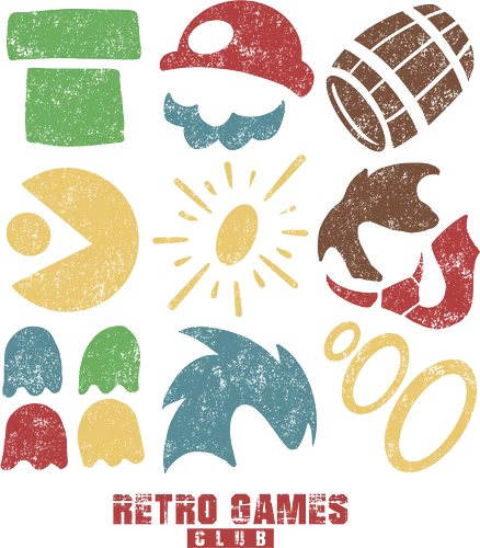 the retro club  - monster, daddy, infected, high risk, parasytes, game, retro, classic, video game, monstrous humanoid, horror, halloween, nightmare, post apocalypse, executioner, creature