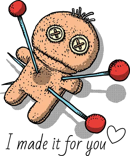 A gift from the heart - Gift, Voodoo doll, Toxic relationship