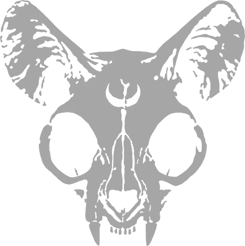 NekoMort Skull Cat Logo - neko, cat, death cat, shinigami, skull cat, metal cat, death metal, deathcore, satanic, satanic cat, goth, goth cat, gothic, dark art, metal logo, death metal logo, deathcore font, underground, black work, rebel cat, japanese metal, kanji, japan, japanese