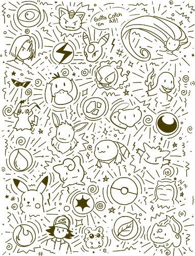 PokeDoodles - draw, doodles, Pocket