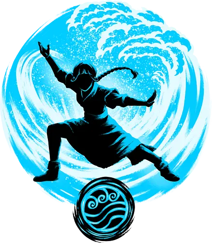 Master Of Water Element - Katara, Avatar, Water Bender, Water Tribe