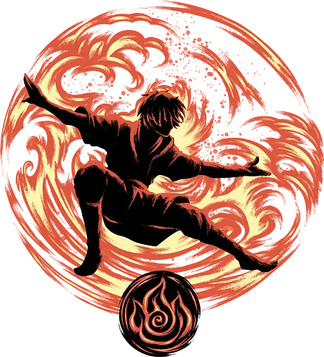 Master Of Fire Element - Prince Zuko, Fire Bender, Fire Lord, Fire Nation