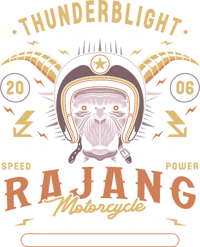 Rajang Motoclub - pukei pukei, monster, hunter, monster world, gamer, gaming, video games, iceborne, palico, wyvern, felyne, monster rise, monster wilds, furious rajang - Standard T-Shirt