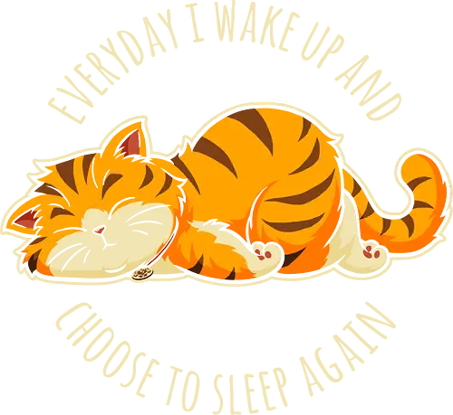 I Choose Sleep - not today, lazy cat, sorry im late, humor, funny quote, sorry not sorry, always late, cute cat, anxiety, awkward, introvert, party, anxious, sarcastic, funny saying, funny slogan, sarcasm - Standard T-Shirt
